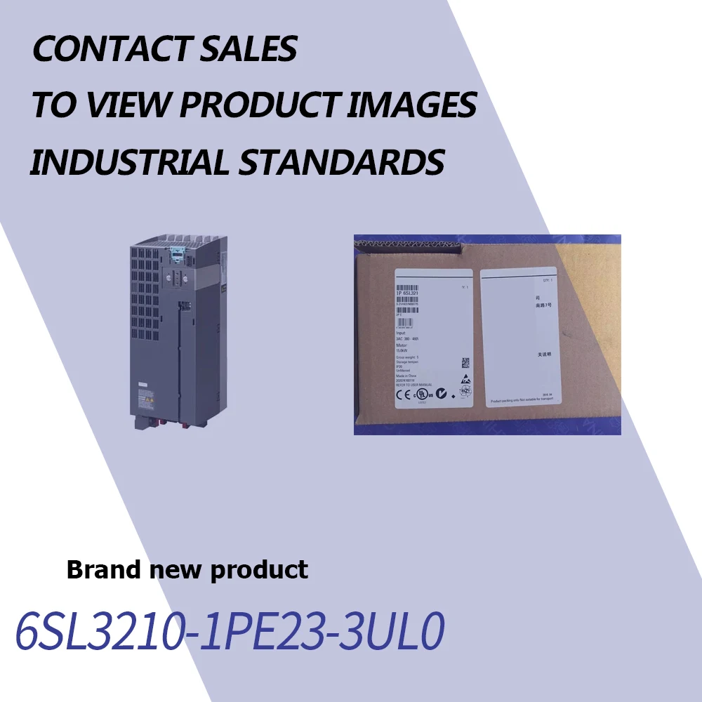 

Brand New 6SL3210-1PE23-3UL0 6SL3210-1PE23-8UL0 6SL3210-1PE24-5UL0 6SL3210-1PE26-0UL0 6SL3210-1PE27-5UL0