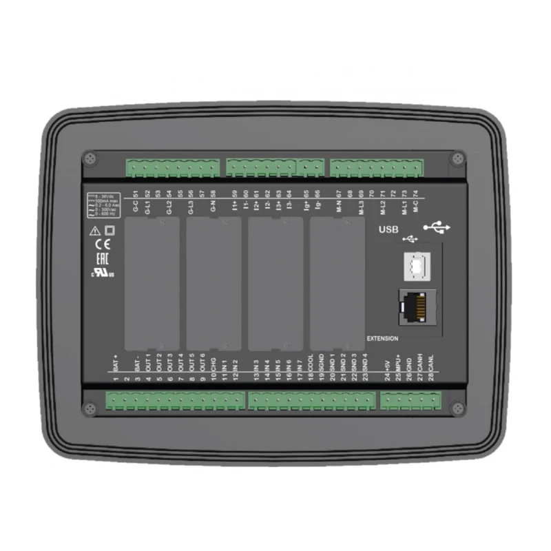 Imagem -02 - Dkg Gerador Automático para Falha Elétrica Control Panel Amf Controller Datakom Substituição