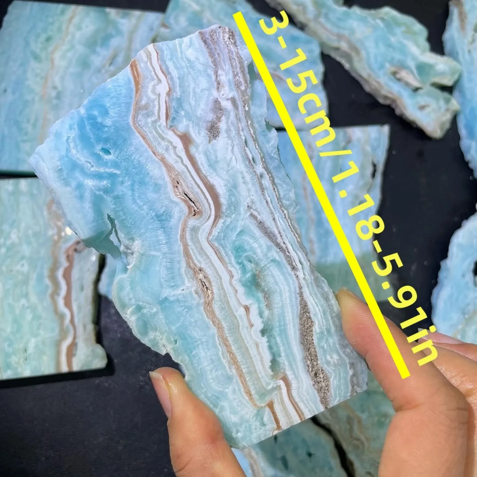 قطعة واحدة من ألواح الهيميمورفيت غير المنتظمة، مناسبة للديكور المنزلي، اختيار مثالي لهوايا العطلات