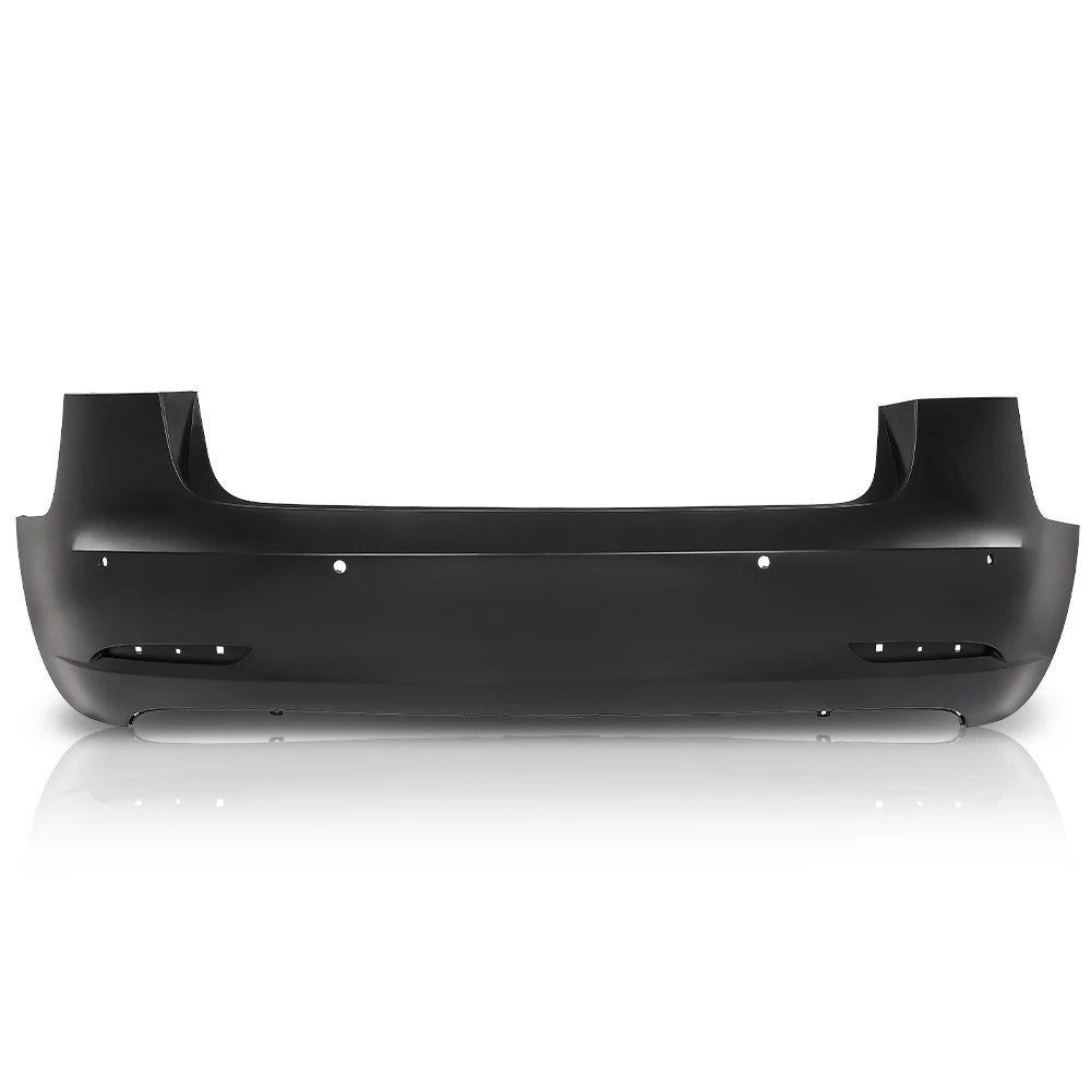 Rear Bumper Cover W/ Sensor Holes 1108905S0A Fits 2017-2022 Tesla 3 Model