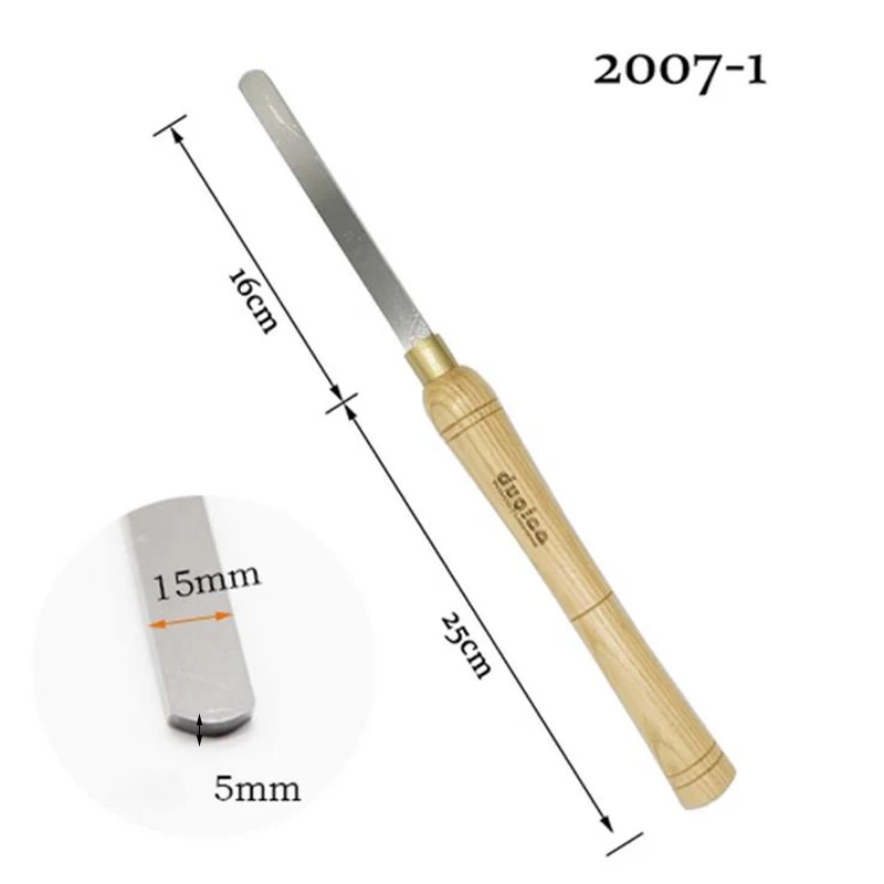 15mm 20mm 38mm Rundkantenschaber HSS Großformatiges Holzdrechselwerkzeug – Detail 3
