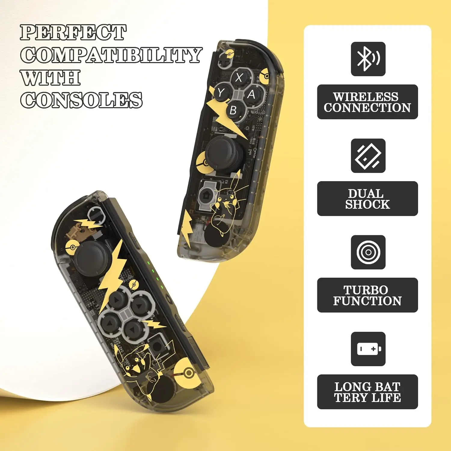 Joy Con Wireless Gamepad Joystick Controller Switch Joy Con Dual Vibration Screen Shot Motion Controller
