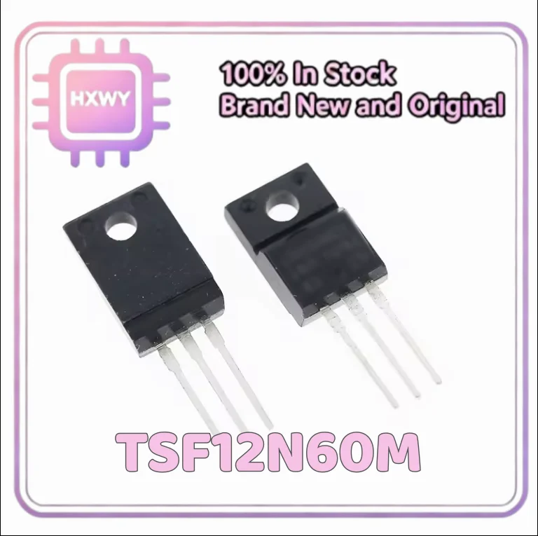 (10/50 Pieces) TSF12N60M 12N60M TO-220F SWITCH Factory Wholesale Cheap IC Chip Fast Shipping