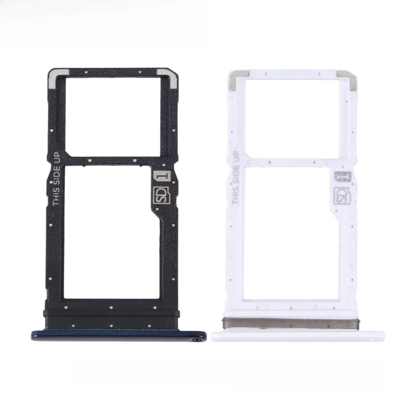 SIM Card Tray + Micro SD Card Tray For Motorola Moto One Fusion Plus