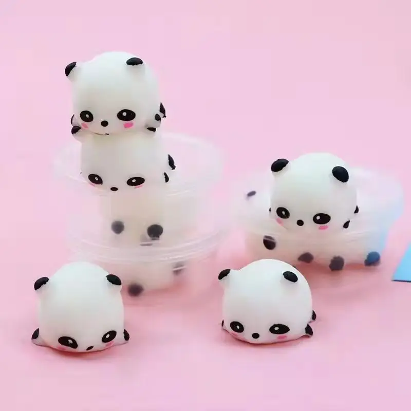 

1PCS Cute Mochi Squishy Kawaii Panda Slow Rising Squeeze Healing Fun Kids Kawaii Toy Stress Reliever Anti-stress for Adult Kids