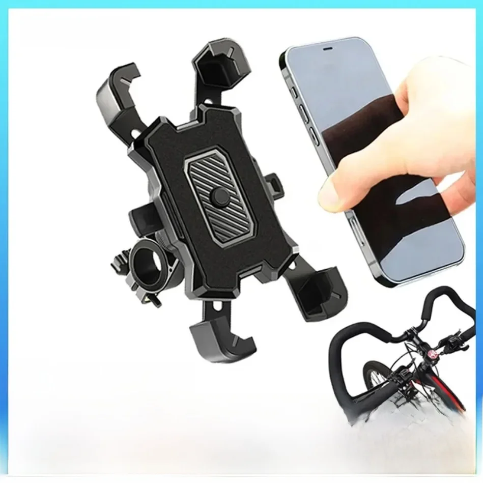 AliExpress Dushoo 360° Rotation Bicycle Phone Holder Motorcycle Handlebar Cell Phone Mount Scooter Bike Motorcycle Stand Bracket For iPhone Xiaomi