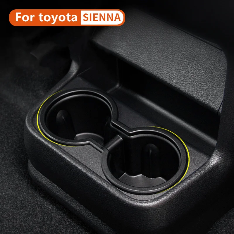 Water Cup Holder Storage Box for Toyota Sienna 2021-2024 Non-Toxic and Odorless Center Console Car Cup Holder Car Accessories In