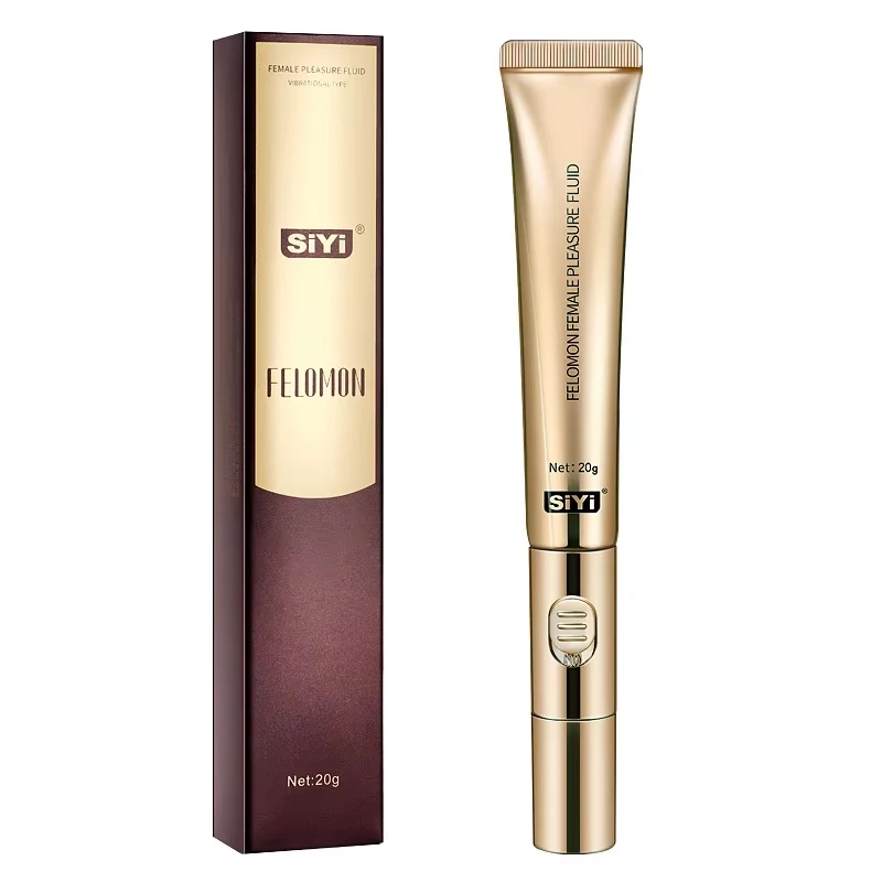 20g Female Pheromone Pleasure Lube with Massage, Water-based Long-lasting Pleasure Lubricant for Couples