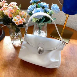 Bolso de mezclilla de lujo para mujer, bolsa de hombro con volantes medievales, monedero pequeño