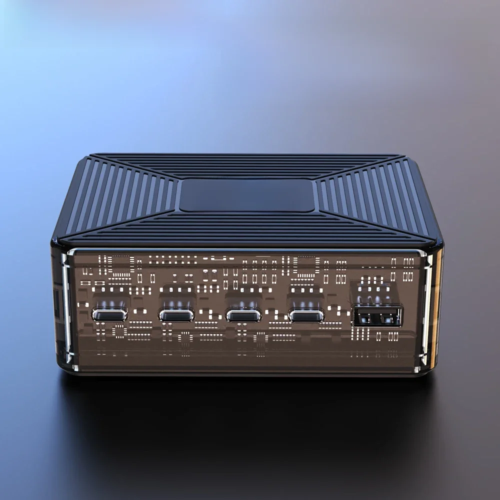 UHOMEBUY 210W PD 3.1 GAN Desktop Charger USB Type C Fast Charging Station for MacBook Pro Lenovo iPhone Samsung S23 Phone Tablet