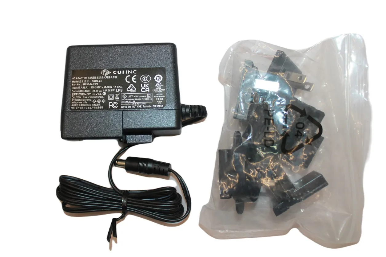 CUI SMI36-24-N-P5 catu daya AC/DC, ITE, 1 Output, 36 W, 24 VDC