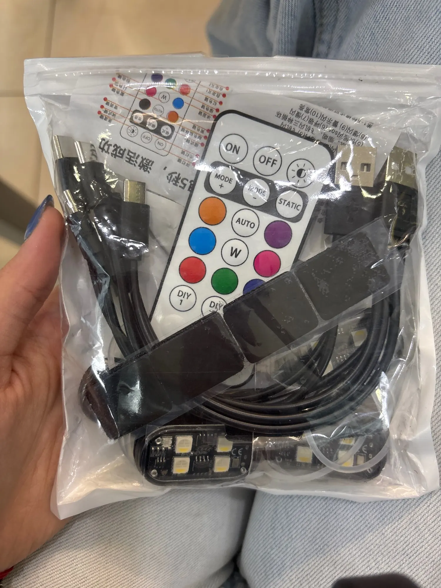 4LEDs Wireless Strobe Aircraft Lights photo review