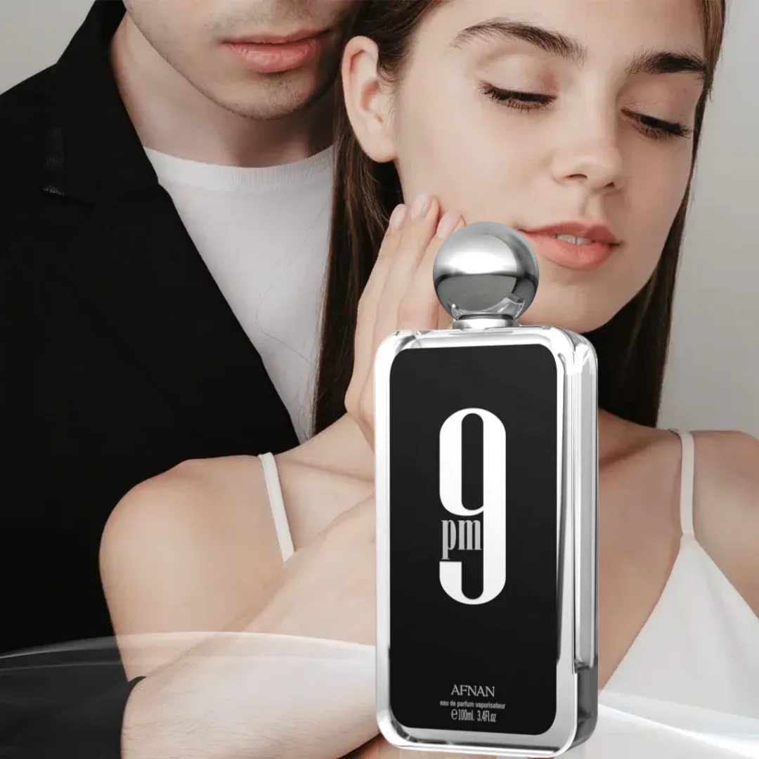 بخاخ كولونيا Afnan 9 Pm للرجال - كولونيا 100 مل للرجال، بخاخ عطر لملابس السفر للرجال - عطر راقي يدوم طويلاً - زجاجة رذاذ مدمجة للجمباز
