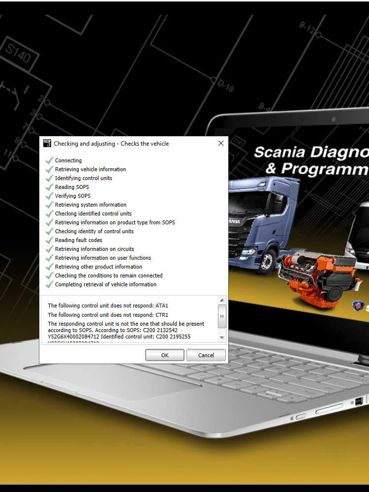 SDP3 2.62.7 Update New VCI3 Full Chip VCi3 for Scania Heavy Duty Truck Buses Engine Diagnostic Programmer Work More PC Unlimited