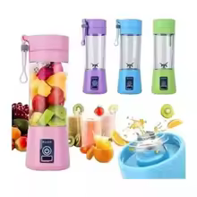 Liquidificador Usb Portátil, 6 Lâminas, Recarregável!