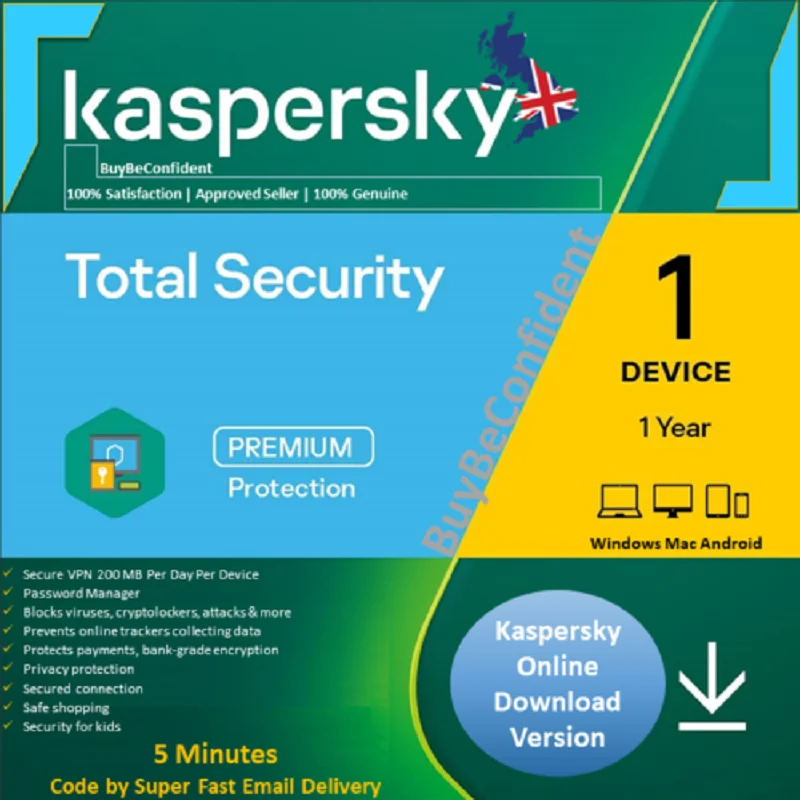 Lot Kaspersky toplam güvenlik 2023 1-3-5-10 apparepare1 bir par e-posta TVA incluse (lütfen aşağıdaki açıklamayı okuyun)