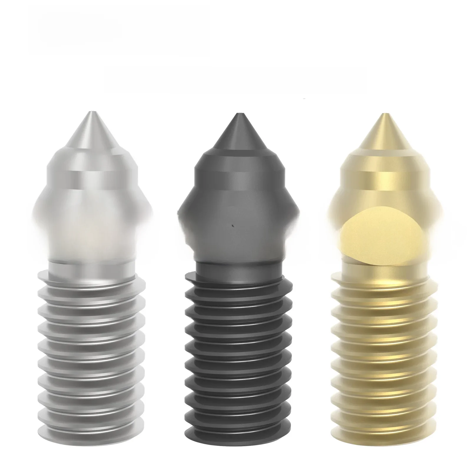 1/2/3 pièces pour ELEGOO Neptune 4 buse durcie/acier inoxydable/laiton 0.2,0.4,0.6,0.8mm buse haute vitesse pour Elegoo Neptune 4 pro