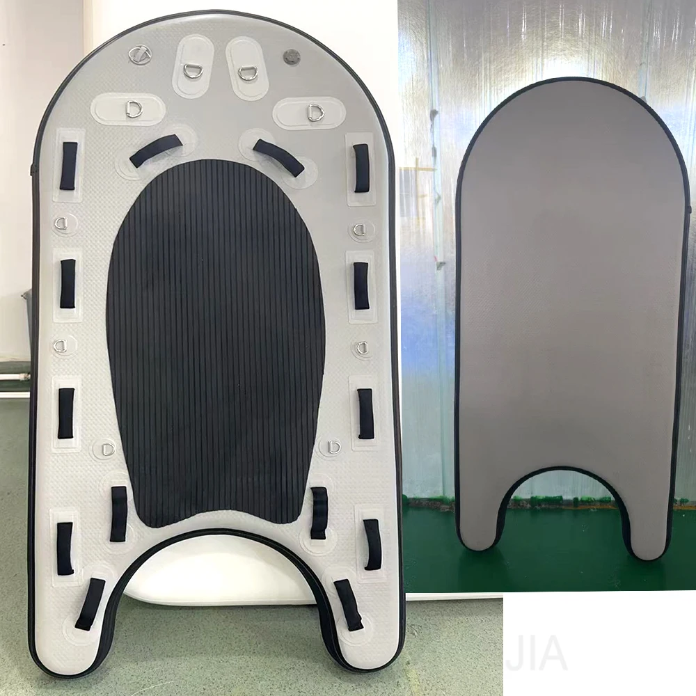 Neuer aufblasbarer Wasserrettungsschlitten, PVC-Jetski-Schlittenbrett mit Drop-Stitle, schnelles Aufblasen, Notfallausrüstung für Seen/Ozeane/Fluss