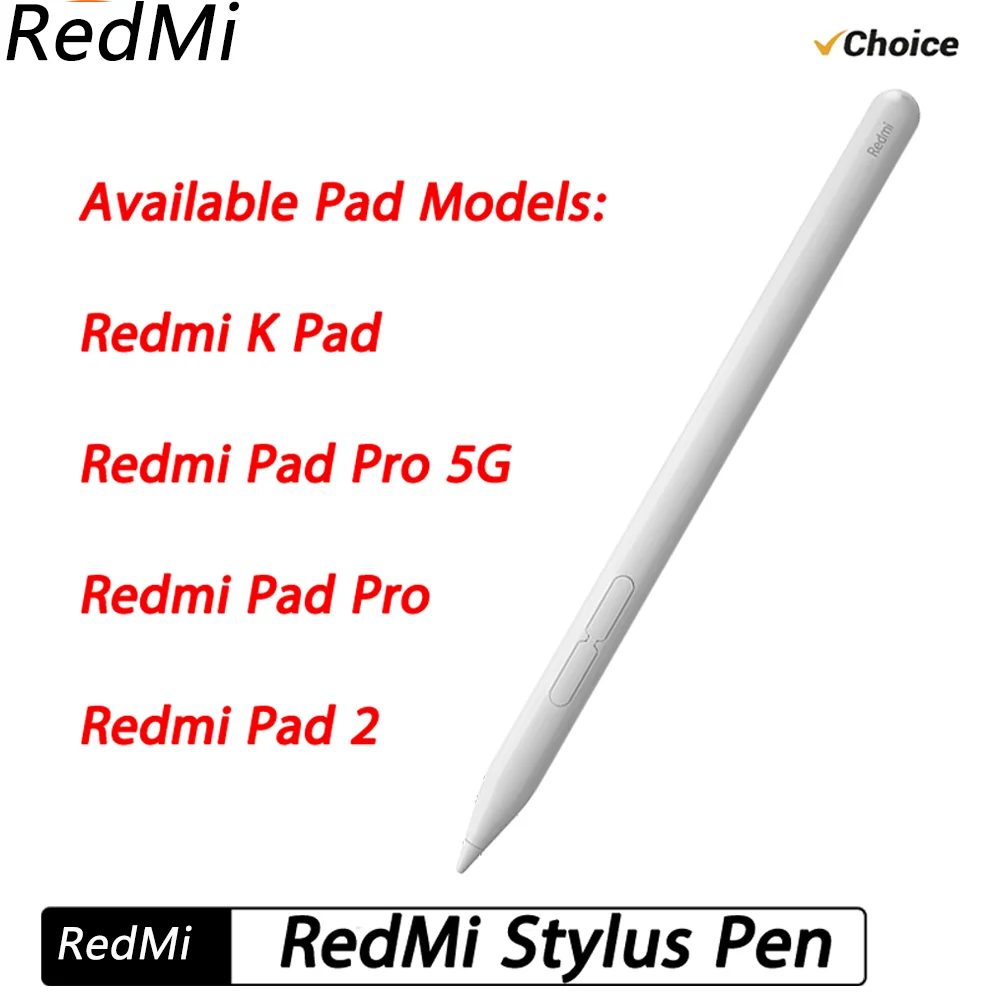 nouveau-stylet-redmi-original-240hz-pour-dessin-Ecriture-capture-d'ecran-Ecran-tactile-de-tablette-4096-niveaux-de-pression-chargement-type-c-version-chinoise