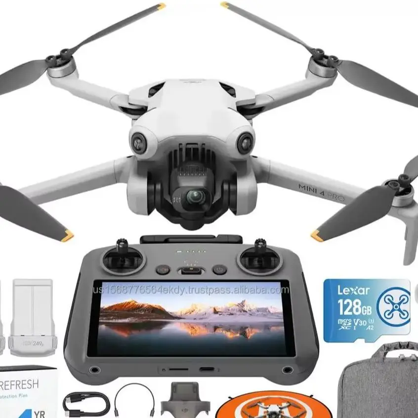 COMPRE 3 OBTENGA 2 GRATIS DJI Mini 4 Pro Fly More Combo con RC 2, nuevo producto