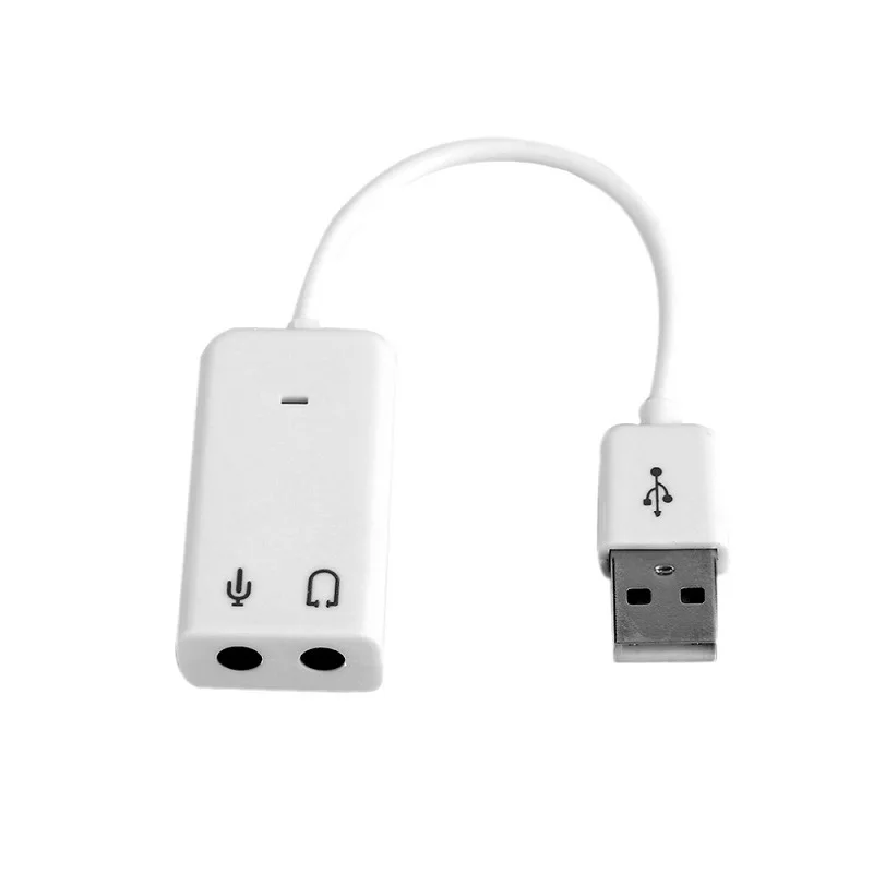 K14 Computer driver-free sound card USB7.1 sound card with cable 7.1 sound card notebook external 7.1 sound card