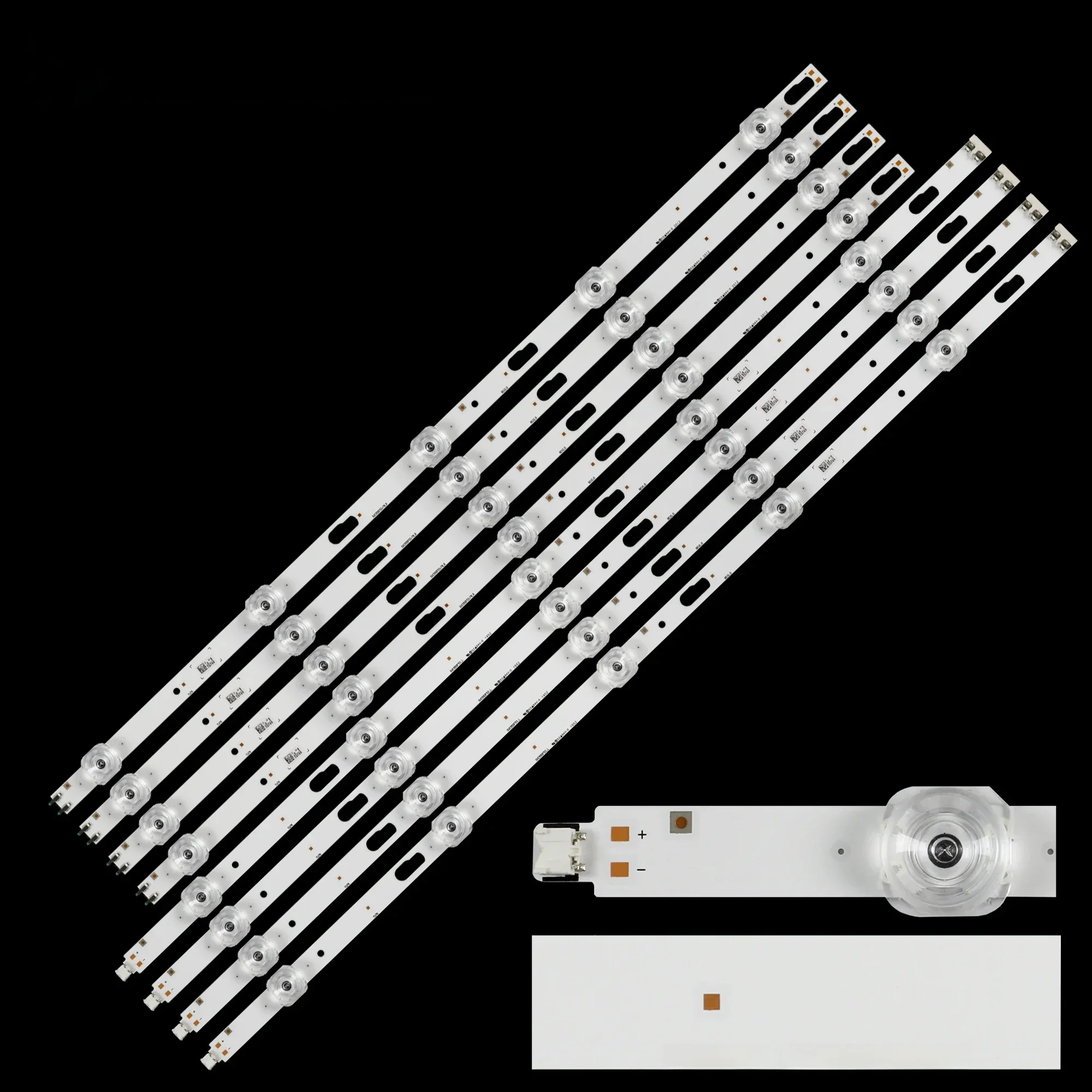 Pasek podświetlenia LED do UE55AU7105K UE55AU7172U UE55TU7005 UE55AU7192U UE55AU7560U CY-BA055HGHR4V CY-GT055HGEV1H — zdjęcie produktu 6