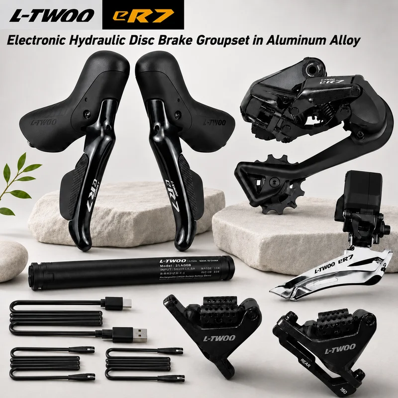 LTWOO eR7 Road Electronic Shifting Groupset 10 11 12 Speed Hydraulic Disc Brake Aluminum Alloy