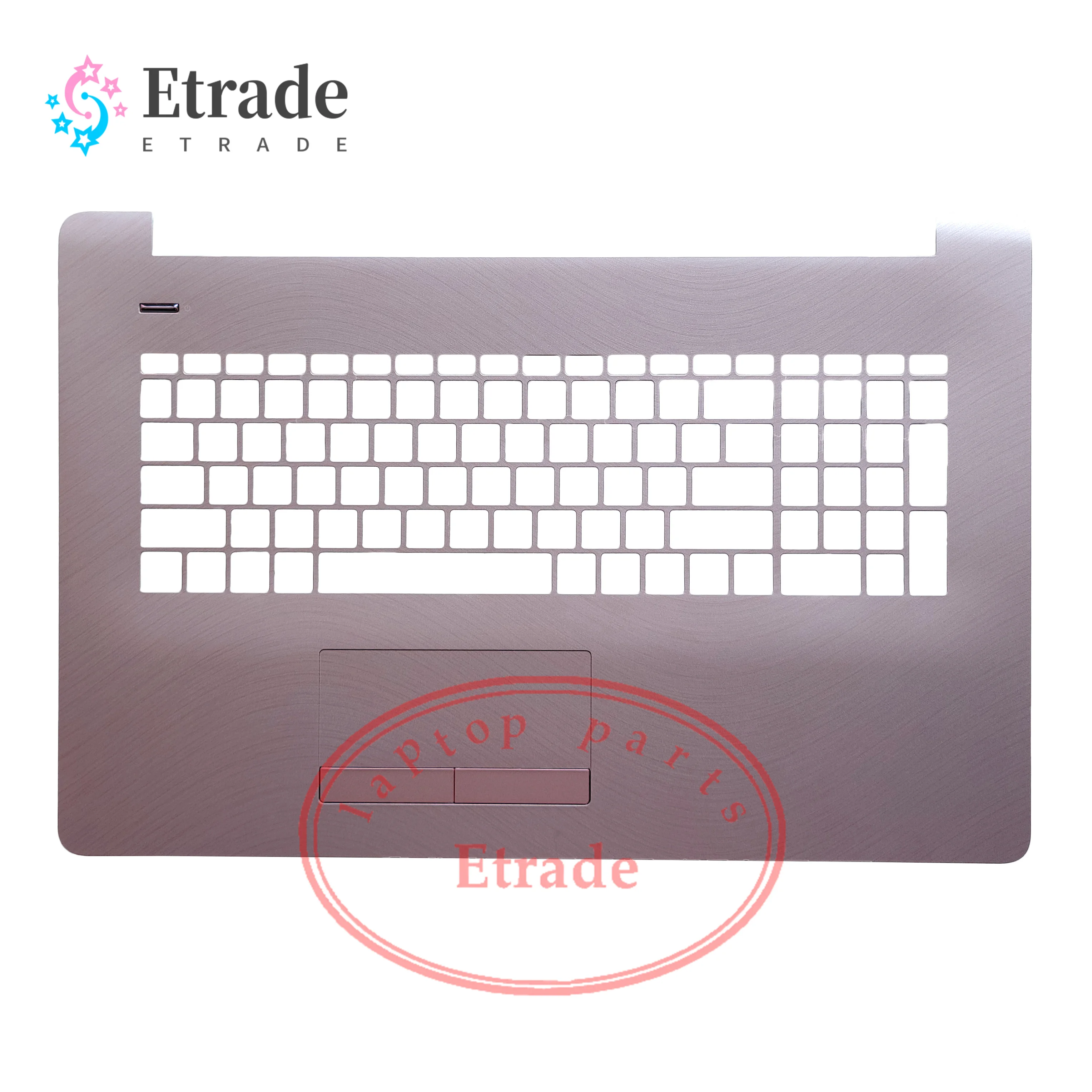 Imagem -04 - Laptop Palmrest Tampa da Caixa Superior Painel de Teclado para hp Pavilion 17-bs 17-br 17-ak Tpn-w129 W130 Série Novo e Original