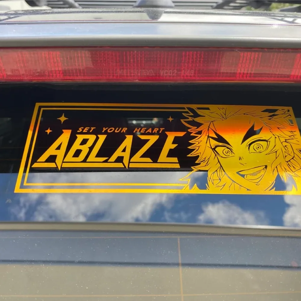 

Japan Anime Car Bumper Sticker JDM Die Cut Vinyl Decal for Auto Window Windshield Door Funny Stickers for BMW E46 VW GOLF