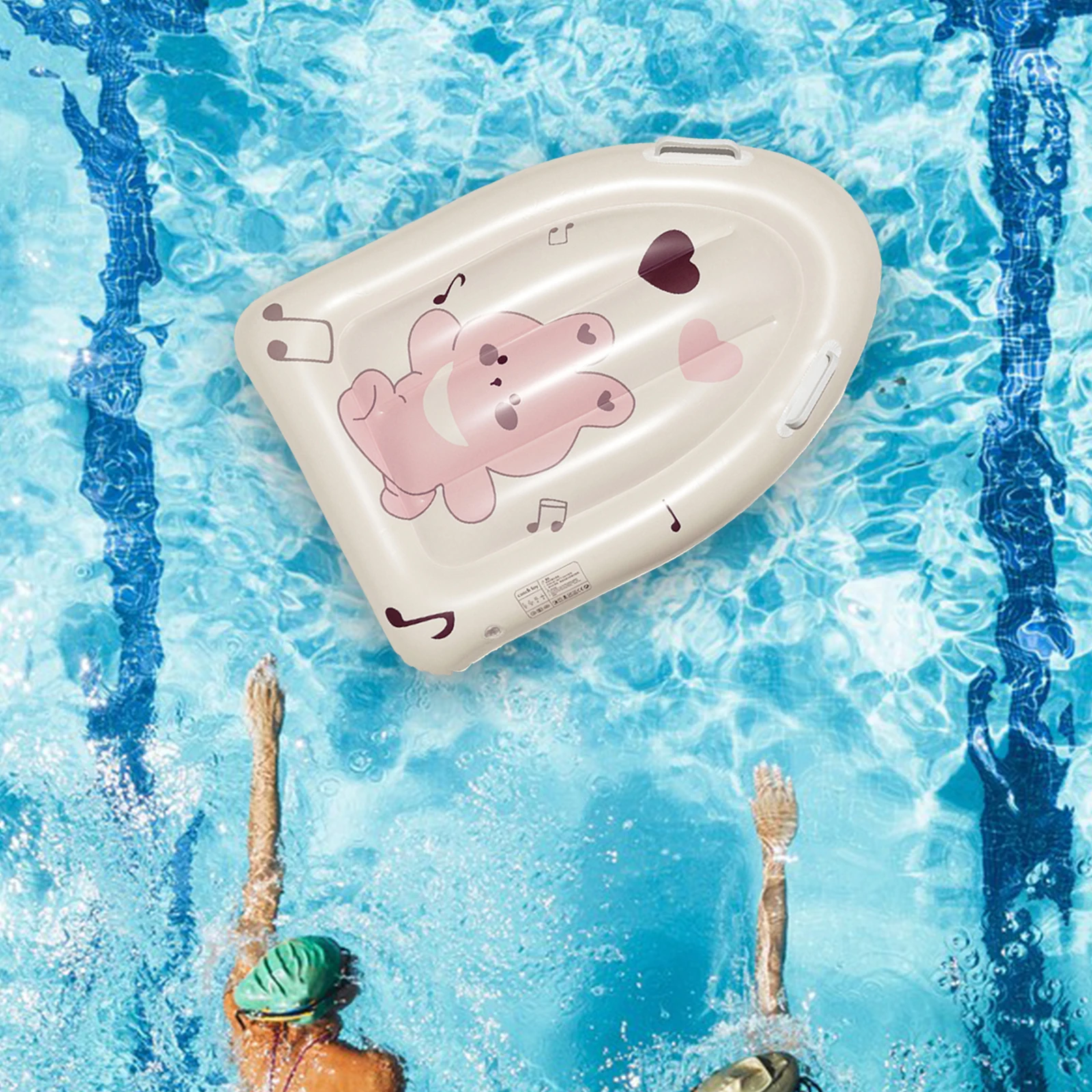 Water Float Mat Inflatable Pool Floating Pad Portable Surf Board Water Sports Game Accessories for Children Beach Vacation