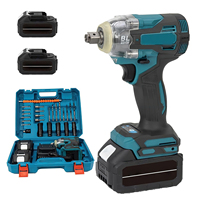 400N.M Torque Brushless Electric Impact French 1/2 inch Cordless French scratch scratch Power oils For Makita 18V Battery