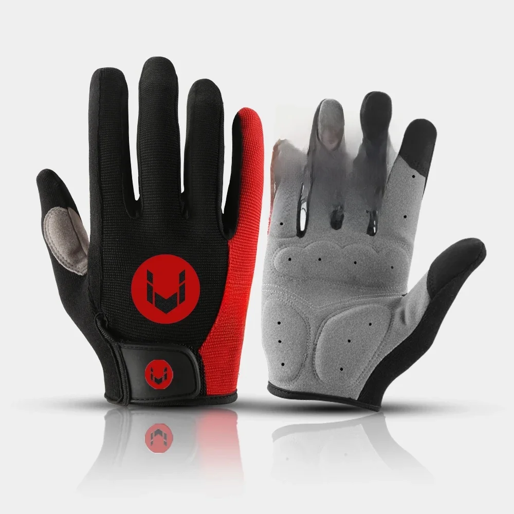 AliExpress Kyncilor Outdoor Bicycle Anti slip and Sweatproof Long Finger Gloves Breathable and Shock Absorbent Sports Mountain Bike Gloves