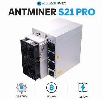 AK buy 5 get 3 free BITMAIN ANTMINER S21 PRO (234TH / 3510W)