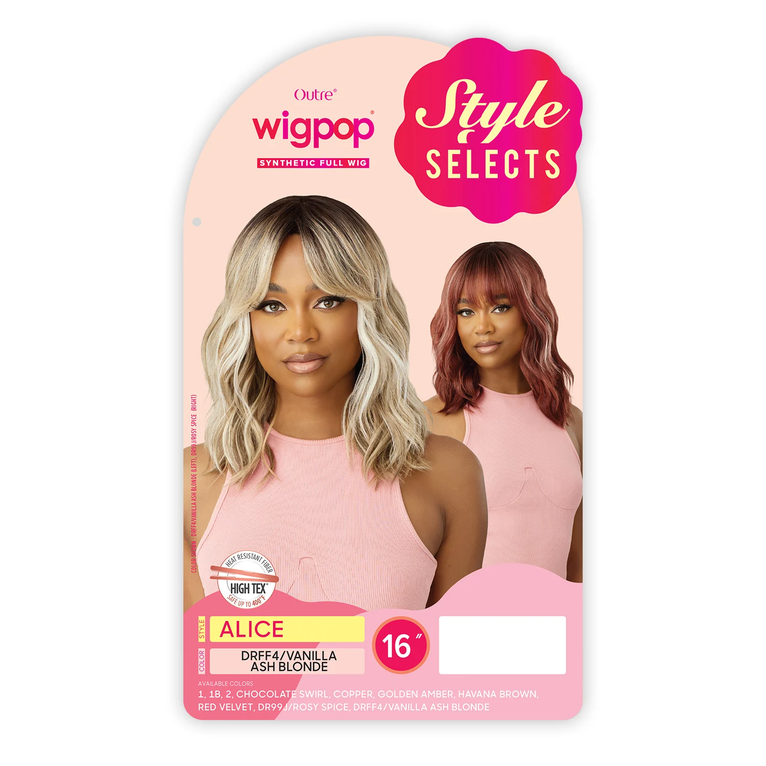 Outre Full Synthetic Wig Wigpop Alice