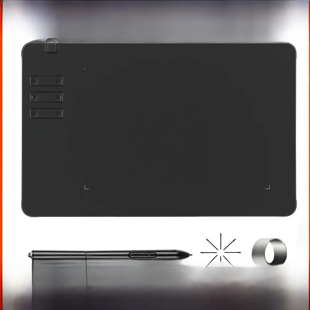 SPASEEBA T605 Tablet graficzny do rysowania / malowania / gier OSU, ultracienki tablet graficzny z rysikiem cyfrowym o poziomach 8192 — zdjęcie 2