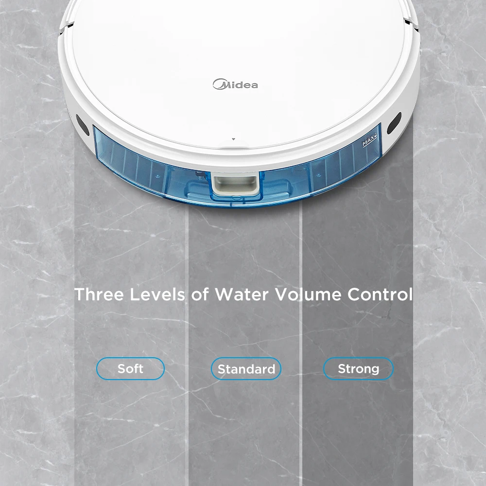 Midea I5C odkurzacz Robot Mop na mokro i na sucho 4000PA inteligentny robot-odkurzacz do mycia bezprzewodowy elektryczny zbiornik na wodę