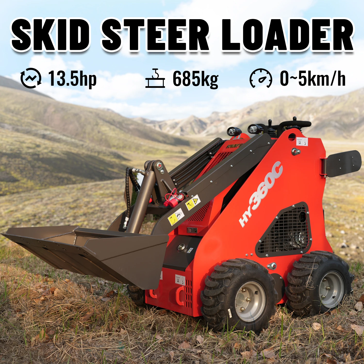 미니 도저 전액 결제, 보증금 없음 |   정원, 농장 및 조경용 소형 휠 로더