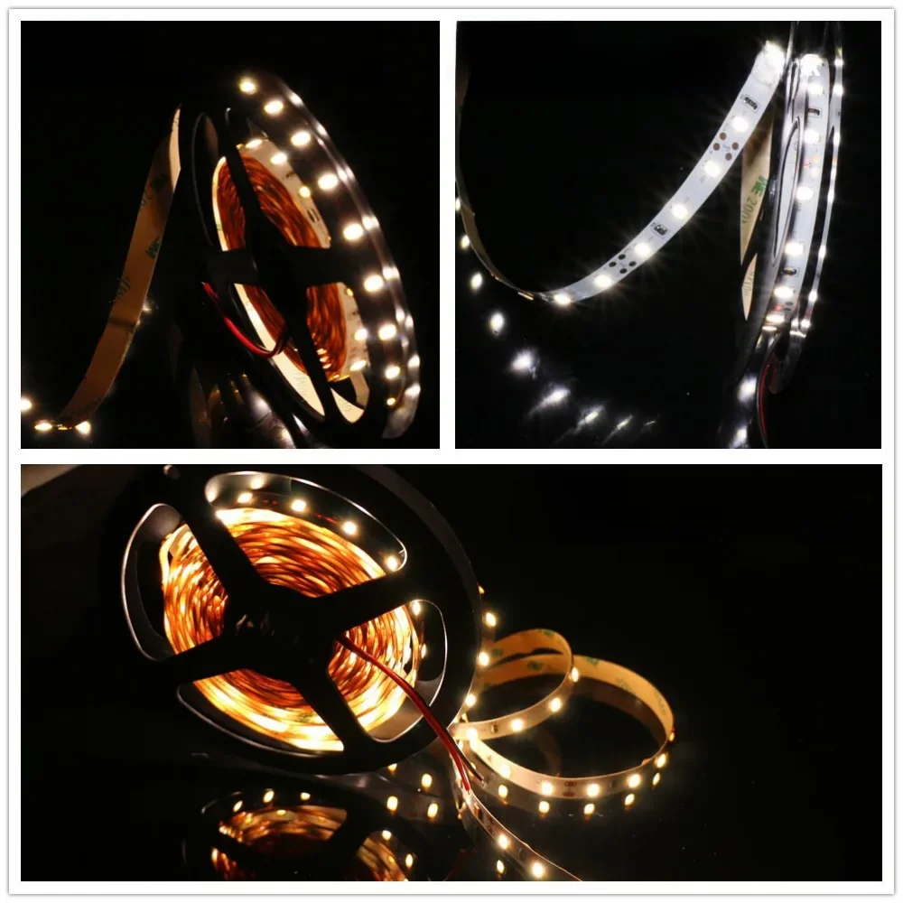 DIY LED U-HOME Taśmy LED o wysokim CRI Ra 95+ SMD5630 Ciepła Biała, Neutralna Biała, Biała Światło Dnia do samodzielnego montażu elastycznego panelu świetlnego LED — zdjęcie 2