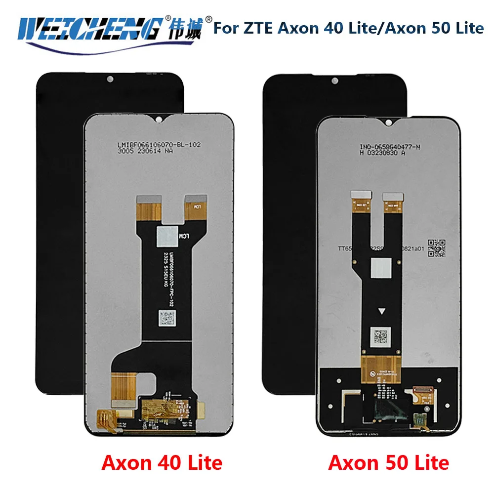 Tested New 6.6'' For ZTE Blade Axon 40 Lite LCD Display Screen Sensor Touch Panel For ZTE Blade Axon 50 Lite 8050 lcd Display