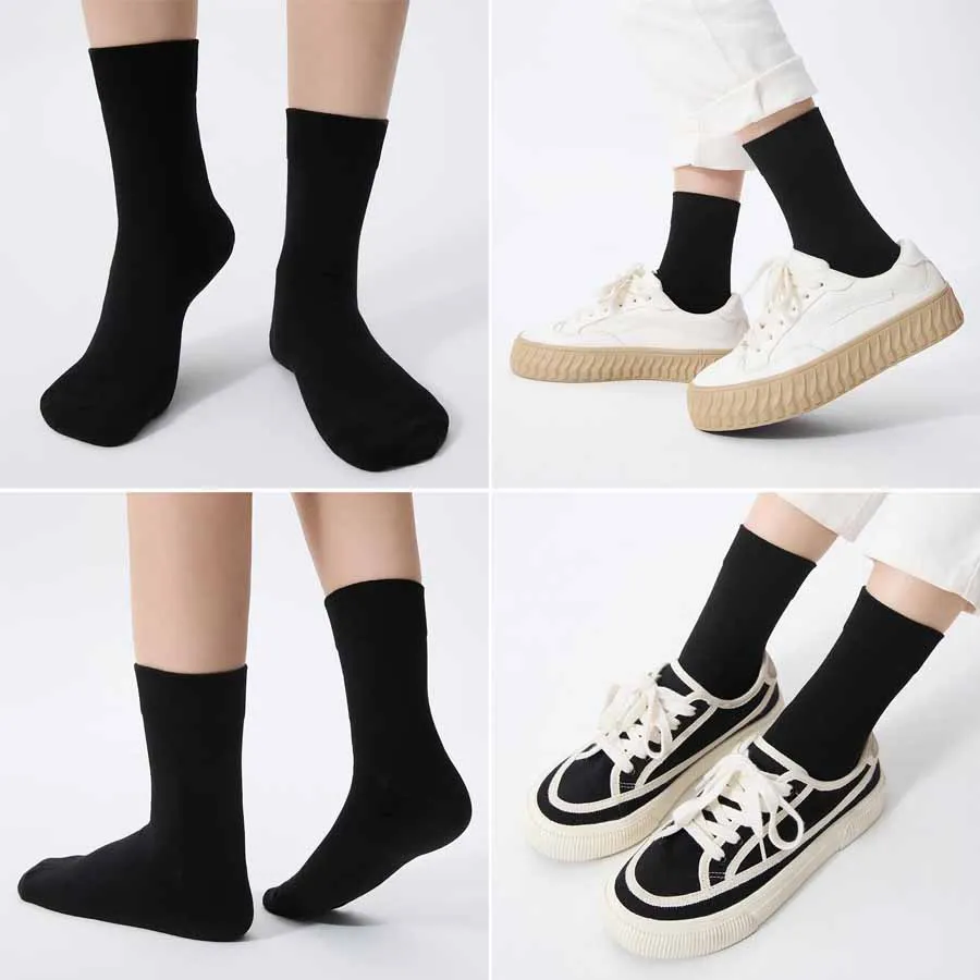 10/5/1Pairs Men Women Ankle Socks, 168 Needle Craft Breathable Sweat Wicking, All Season for Sports Business Casual Holiday Gift