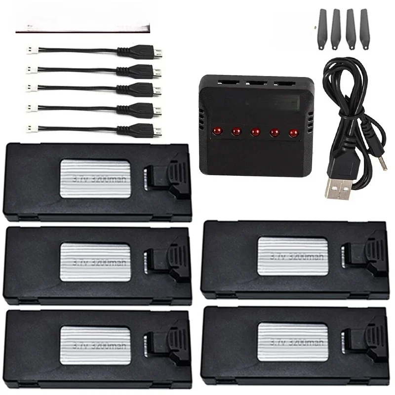 Bateria do drona zdalnie sterowanego 3.7V 3200mAh do E88 E99, akcesoria do drona, części zamienne do drona RC F185 F195 E100 FPV Quadcopter — zdjęcie produktu 7