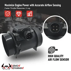 5WK9 600 600Z 617 5WK9600 13 62 1 703 275 650 New AIR FLOW METER MAF SENSORE PER BMW E36 E38 E39 Z3 M3 323i 328i 523i 528i 728i