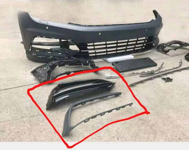 

Custom car parts circled out as PIC