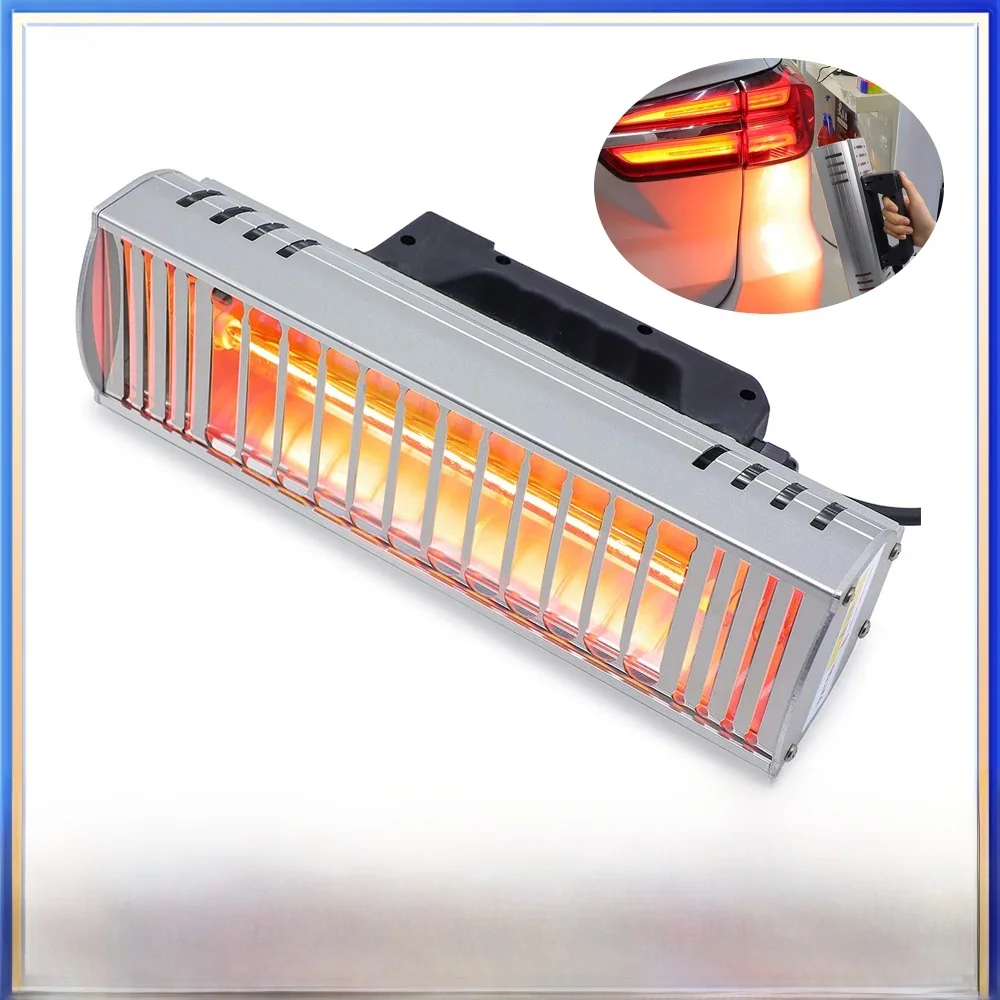 Leekooluu Draagbare 1000W Infrarood Uitharding Lamp Baklamp Korte Golf Infrarood Drooglamp Auto Body Reparatie Kit Verf Droger - afbeelding 2