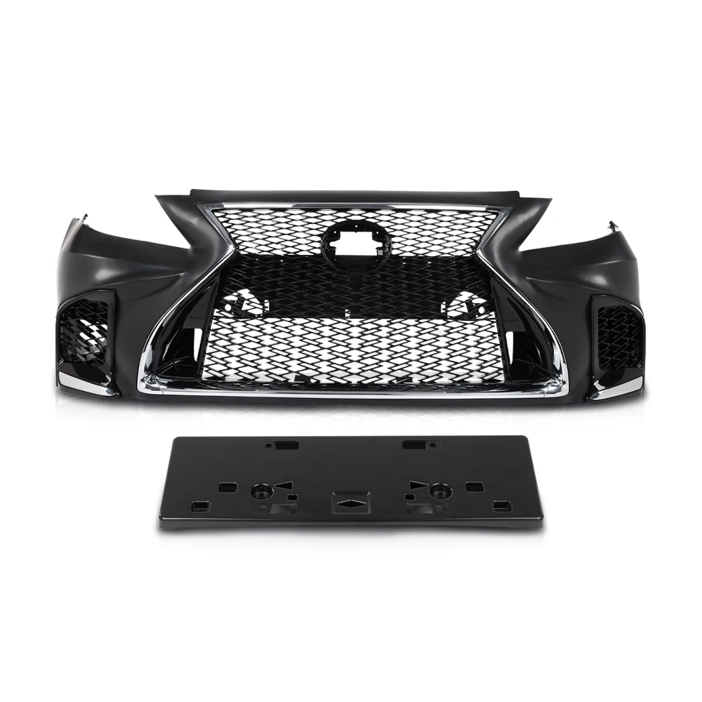 

Front Bumper Grille Set Compatible with 2007-2009 Lx Ls460 to 18+ Ls F-Sport Style