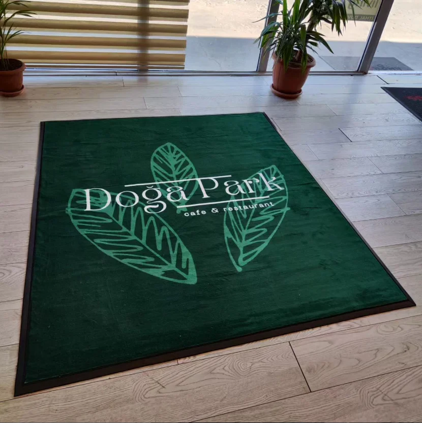 

Digital Printed Business Logo Mat, Personalized Mat, Corporate Mat, Custom Mat, Company Mat, Your Logo Here Rug