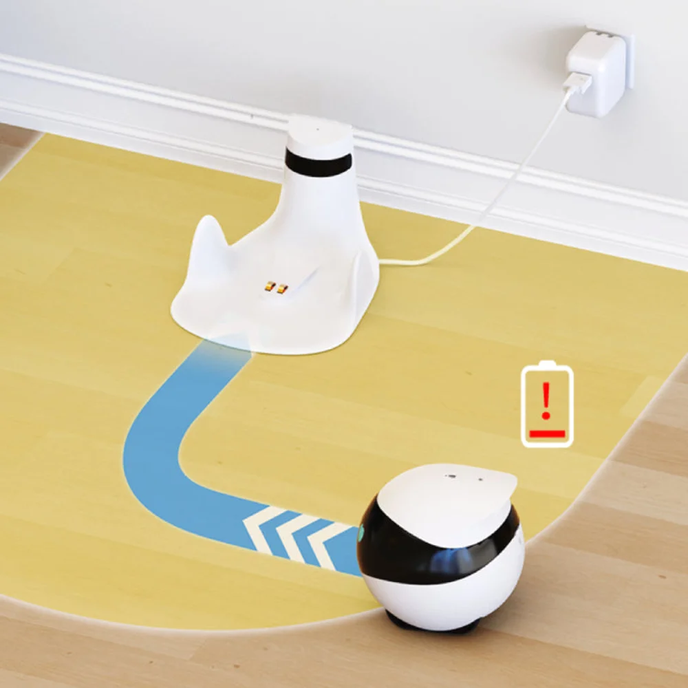 Enabot EBO SE Camera Robot for Dog Cat Baby 1080P Wifi​ 2.4G 5G 360° Home Pet Camera Startlight Night Vision view 5