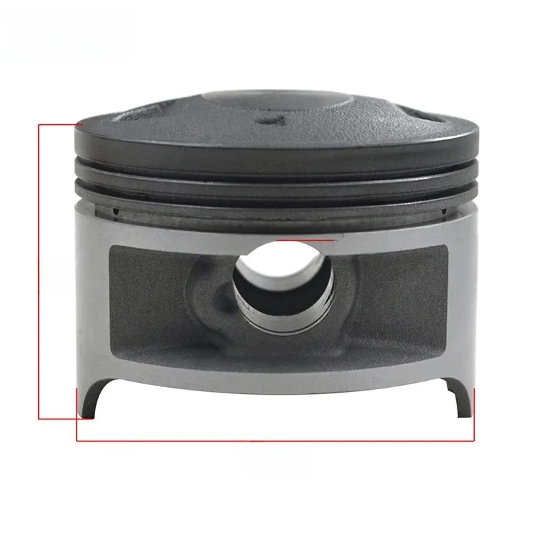 Motocykl rozmiar otworu 66mm 66.25mm 66.5mm 67mm tłok zestaw pierścieni dla Suzuki DR200 42A SP200 DF200 DR200SE DR200S RV200 VanVan — zdjęcie 2
