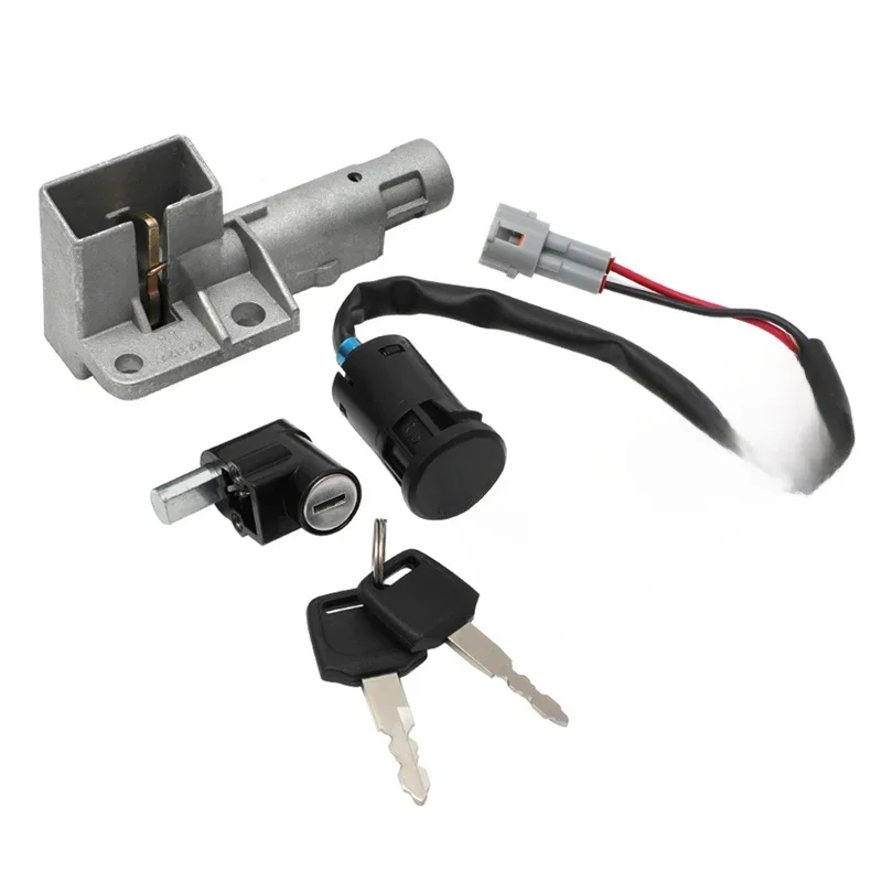 AliExpress Alpha Rider Motor Bike Plug and Play Ignition Switch Seat Three Lock Keys Set with Bolt For Sur-Ron Segway X160 X260