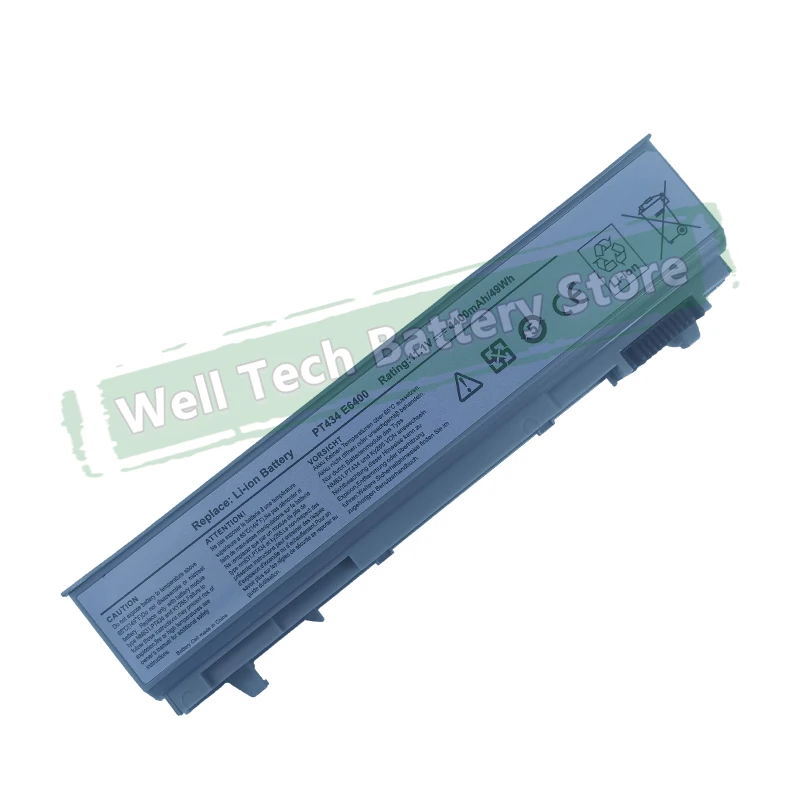 E6400 Laptop Battery for Dell Latitude E E6400 E6400 ATG, E6500, E8400, E6410, E6510 Precision M，M2400, M4400